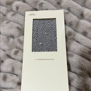 Anthropologie Black Fishnet Hosiery NIB